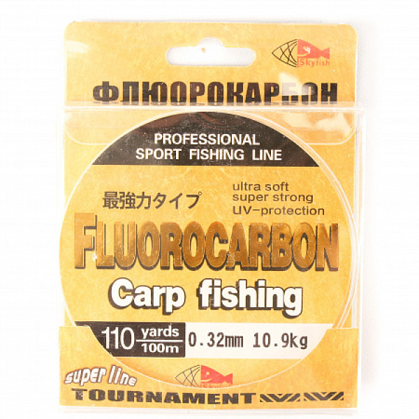 Леска SkyFish Fluorocarbon 100 метров в Братске Леска SkyFish Fluorocarbon 100 метров в Братске
